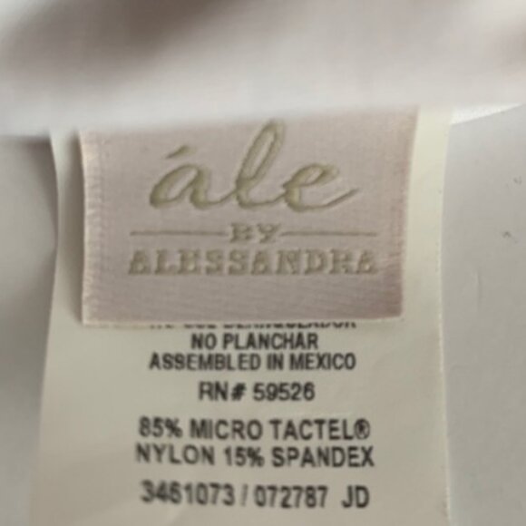 ale by Alessandra, Hi Leg, One Piece Swimsuit, Medium, Mulit Pink Floral, NWT - Picture 4 of 7